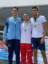 Nadadores y voleibolistas de Juegos Universitarios Nacionales disfrutan en la Ciudad Deportiva