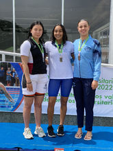 Nadadores y voleibolistas de Juegos Universitarios Nacionales disfrutan en la Ciudad Deportiva