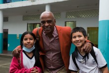 Estudiantes de la comunidad Wounnan recibieron kits escolares