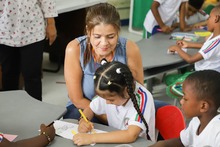 Directora Nacional de Educaci&oacute;n Inicial visit&oacute; planteles oficiales de Cali