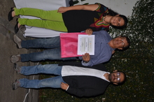 50 l&iacute;deres se graduaron en Ecobarrios