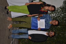 50 l&iacute;deres se graduaron en Ecobarrios