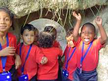 Ni&ntilde;os y ni&ntilde;as de Cali se tomaron el Zool&oacute;gico en el gran cierre de la &lsquo;vacunat&oacute;n y registrat&oacute;n&rsquo;