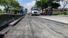Intervienen corredor vial de la carrera 1, con el grupo operativo de Infraestructura