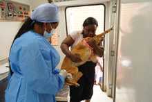 Esterilizan animales de compa&ntilde;&iacute;a durante jornada de servicios institucionales en Brisas de Mayo