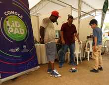 La rob&oacute;tica fue centro de atenci&oacute;n durante feria de servicios en la comuna 20