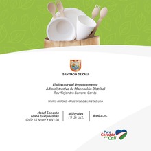 Foro sobre pl&aacute;sticos de un solo uso: retos, tendencias y oportunidades