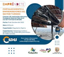 Comenzaron jornadas de capacitaci&oacute;n para emprendedores del sector tur&iacute;stico
