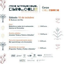 &iexcl;Progr&aacute;mate!: La carpa Cali Educa abre el tel&oacute;n en la Feria Internacional del Libro 