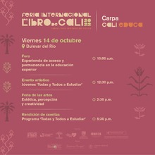 &iexcl;Progr&aacute;mate!: La carpa Cali Educa abre el tel&oacute;n en la Feria Internacional del Libro 