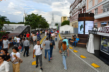 Yoav Eshed deslumbr&oacute; con los sonidos de Jazz en la Feria del Libro.