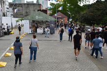 Yoav Eshed deslumbr&oacute; con los sonidos de Jazz en la Feria del Libro.