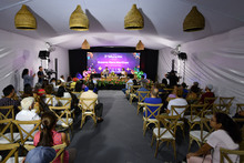 Yoav Eshed deslumbr&oacute; con los sonidos de Jazz en la Feria del Libro.