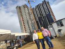 La primera edificaci&oacute;n en Ciudad Para&iacute;so alcanz&oacute; 20 pisos de altura 