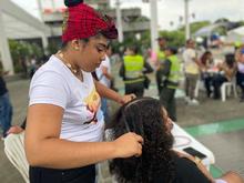 Tejiendo Esperanzas, el encuentro de peinadoras que resignifica la est&eacute;tica afro
