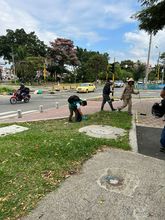 Segunda jornada amor por Cali  liber&oacute; corredores viales de 48 toneladas de residuos 