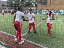 Estudiantes y barristas compartieron reflexiones sobre la sana convivencia