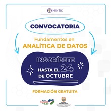 Anal&iacute;tica de datos