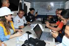 En Simulacro Municipal, organismos de socorro realizaron b&uacute;squeda y rescate de tres personas