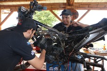 J&oacute;venes de Todas y Todos a Estudiar practican en brigadas de mantenimiento