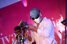 Orquesta de invidentes encendi&oacute; al p&uacute;blico en el Festival Mundial de Salsa 