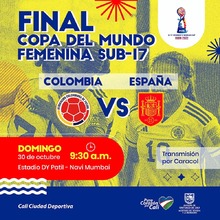 &iexcl;Disfrute la final del Mundial Femenino en pantalla gigante! 