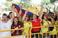 Familiares de las jugadoras y la hinchada disfrutaron de la final del Mundial Femenino en pantalla gigante