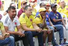 Familiares de las jugadoras y la hinchada disfrutaron de la final del Mundial Femenino en pantalla gigante