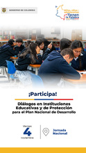 Di&aacute;logos Plan Nacional De Desarrollo - Ni&ntilde;os, ni&ntilde;as y adolescentes
