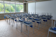 Nueva infraestructura educativa estrenan 600 estudiantes cale&ntilde;os