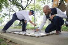 Es un hecho la instalaci&oacute;n del primer tramo de ciclo-infraestructura corredor calle 5&ordf; con carrera 80