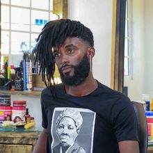 Un mensaje de reivindicaci&oacute;n de la historia Afro transmite el artista Robe L Ninho 