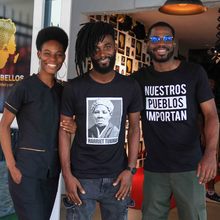 Un mensaje de reivindicaci&oacute;n de la historia Afro transmite el artista Robe L Ninho 