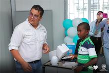 Entregada aula solar interactiva para 580 ni&ntilde;os de la vereda El Estero