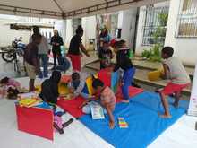 La alegr&iacute;a, el color y la diversi&oacute;n llegaron a los Proyectos Habitacionales del Plan Jarill&oacute;n