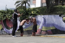 La Fuente Jovita se engalana para la ciudad