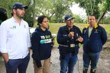 Una brigada de atenci&oacute;n lleg&oacute; este s&aacute;bado a los sectores afectados por las inundaciones