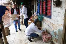 Una brigada de atenci&oacute;n lleg&oacute; este s&aacute;bado a los sectores afectados por las inundaciones