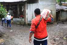 Una brigada de atenci&oacute;n lleg&oacute; este s&aacute;bado a los sectores afectados por las inundaciones