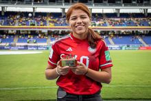 Colombia venci&oacute; a Zambia en f&uacute;tbol femenino en Cali Ciudad Deportiva