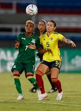 Otro triunfo de la Selecci&oacute;n Colombia femenina sobre Zambia en segundo amistoso en Cali