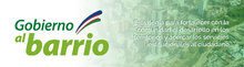 Micrositio Gobierno al Barrio