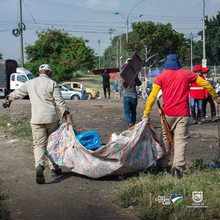 Dagma invita a vecinos de la Av Sim&oacute;n Bol&iacute;var  a sumarse a la jornada de amor por Cali