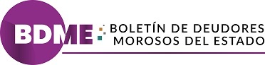 Enlace a la p&aacute;gina del Bolet&iacute;n de Deudores Morosos del Estado - BDME
