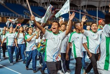 El Pascual Guerrero se encendi&oacute; para dar apertura oficial a los Juegos Departamentales 2022  