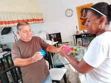 Personas Cuidadoras participan activamente en la estrategia Escuelas Itinerantes