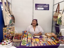As&iacute; se desarroll&oacute; el primer d&iacute;a de la Feria Econ&oacute;mica Violeta de Coraz&oacute;n por las Mujeres