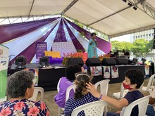 As&iacute; se desarroll&oacute; el primer d&iacute;a de la Feria Econ&oacute;mica Violeta de Coraz&oacute;n por las Mujeres