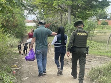 Equipo de protecci&oacute;n animal, presente en los jarillones
