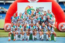 El Team Cali de f&uacute;tbol femenino se colg&oacute; un oro en los Juegos Departamentales